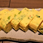 魚と日本酒 uchi  - 生海苔香るだし巻き卵