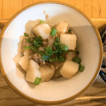 Sorairo - 豚ひき肉と長いものそぼろ煮