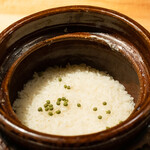 薫 HIROO - ハマグリのお出汁で炊き上げた福井県産いちほまれ米