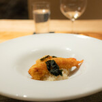 薫 HIROO - リゾット・車海老、ホタテ