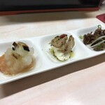 がばちょ - セット（アテ３品+ドリンク１杯/500円）