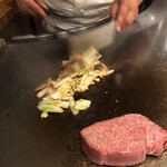鉄板焼ステーキ 喜扇亭 - 