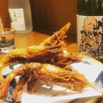 achikokookinawaryourishunnosakanabishu - 甘海老の唐揚げ