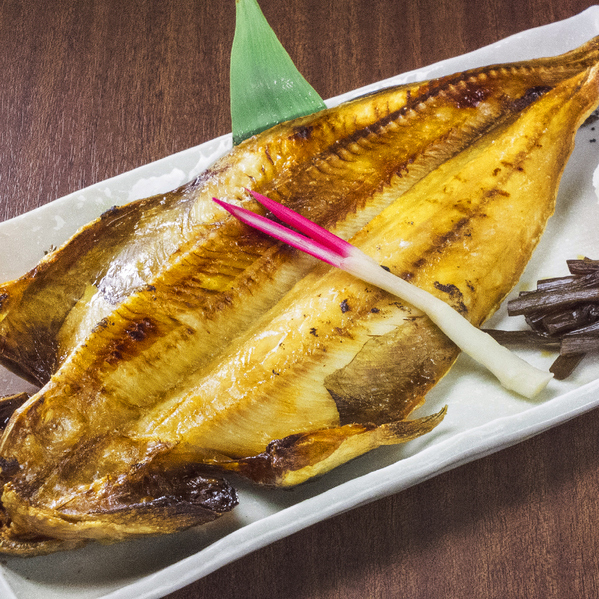 ホッケの炉端焼き