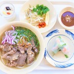 ベトナム料理　會安食堂 - フォーボーセット