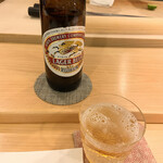 割烹 一楓 - 瓶ビール