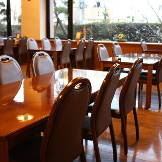 Reservations are not required for table seats on the first floor.