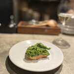 RODEO - クタクタ菜の花のブルスケッタ