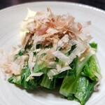 舞兵巣 - 幻の野菜「ふくたち」のお浸し