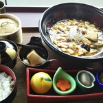 京月 - 加茂なすの麻婆豆腐～黒七味～ 1480円 税込み