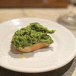 RODEO - クタクタ菜の花のブルスケッタ