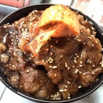 浅間農場 勝手に焼肉  天神橋店 - 焼肉丼
