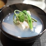 津の守坂 小柴 - むしやしない　フキノトウを忍ばせたお稲荷