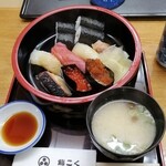 鮨こく - こよなく量では十分な昼食です