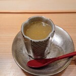 寿し道 桜田 - このわたの茶碗蒸し、三河の新物のこのわた