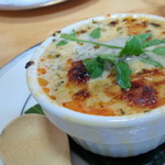 魚庵旬彩 - 卯月膳の海鮮スープグラタン