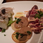 クレメンティア - 別途注文の前菜。レバーペースト最高です。お試しあれ。