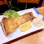 十八番 - 寒ブリの塩焼き。