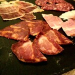 エルカンポ - イベリコ豚ハム盛り合わせ