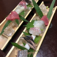 魚めし 竹亭 - 刺身の盛り合わせ