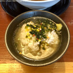 座右の麺 - 〆のだし茶漬け