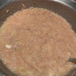 博多かねふく ふく竹 - 明太子鍋出来上がり