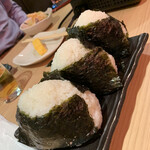 博多かねふく ふく竹 - 明太子おにぎり