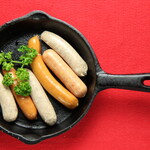 Assorted sausages