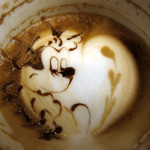 カフェ チョコッティー - カプチーノ飲み終えた後