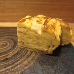 旬鮮彩鮨　豊のはなれ - 玉子焼き