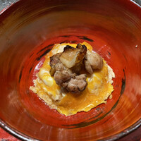 焼鶏 ひらこ - 親子孫丼  /日本酒で