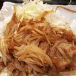 根津 みるくの豚 - みるくポークのしょうが焼き