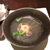 肉割烹 肉かぶく - テールスープ