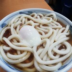 加賀 - 温泉玉子うどん￥430＋大盛￥80