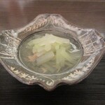冨久屋 - ハマグリと大根の汁物