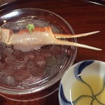 松川 - 間人蟹爪 昆布締め