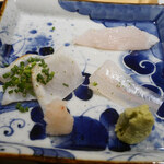 馳走 啐啄一十  - ・キス・河豚のタタキ
      ・サスエの白甘鯛