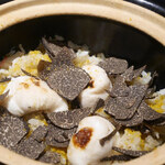 馳走 啐啄一十  - 冬トリュフと蟹とカラスミと白子入りご飯