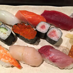 Sushi Taiko - ランチにぎり1.5人前 アップ その２