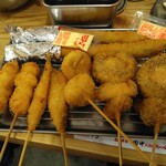 Kushikatsu Tanaka - マヨネーズやタルタルソースがそこここに(^^