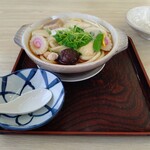 すかや - 【2020.2.20(木)】鍋焼きうどん(並盛)850円