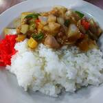 珍来軒 - 肉飯アップ