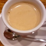 アッツケ ピッツァ - ランチ後に飲んだ珈琲