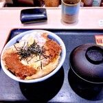 松のや - 大判ヒレカツ丼。¥750。