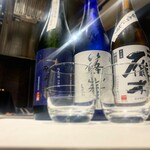 Miyazaki Ozaki Gyuu Teppan Yaki Gin - 地酒　お料理に合わせて６種類ほど