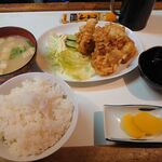 にしもと - とり天定食　550円