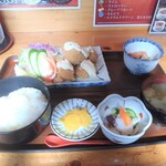 くつろぎ亭ひこべえ  - ホタテフライ定食 1320円