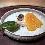 馳走 啐啄一十  - ＊白子様は絶妙の焼き加減、濃厚クリーミーでとても美味しい。 ＊生唐墨はレア感がよく、唐墨自体の旨みを感じる品。