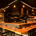 炭焼 雷 - カウンター