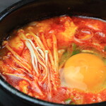 周三☆韓式純豆腐鍋拌飯